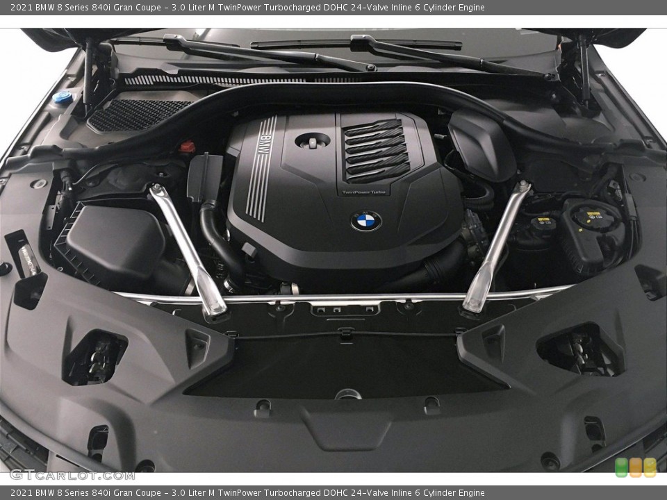 3.0 Liter M TwinPower Turbocharged DOHC 24-Valve Inline 6 Cylinder Engine for the 2021 BMW 8 Series #140985637