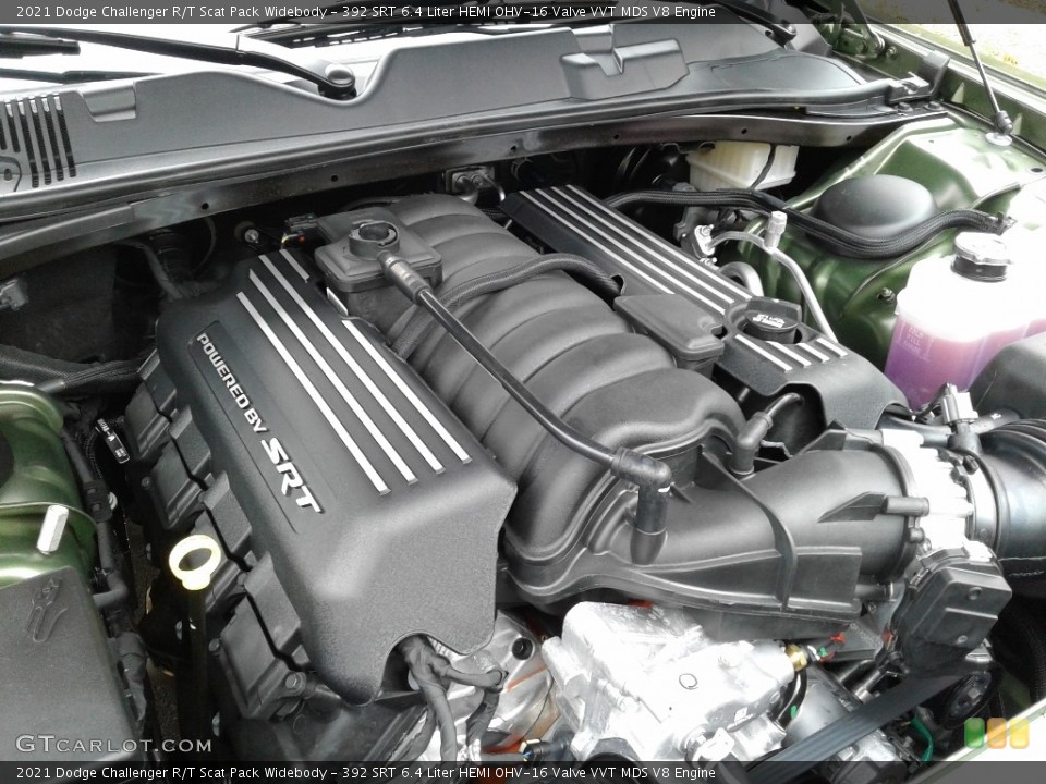 392 SRT 6.4 Liter HEMI OHV-16 Valve VVT MDS V8 Engine for the 2021 Dodge Challenger #140992962