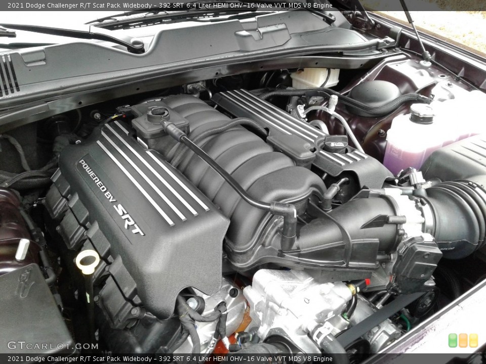 392 SRT 6.4 Liter HEMI OHV-16 Valve VVT MDS V8 Engine for the 2021 Dodge Challenger #140993556