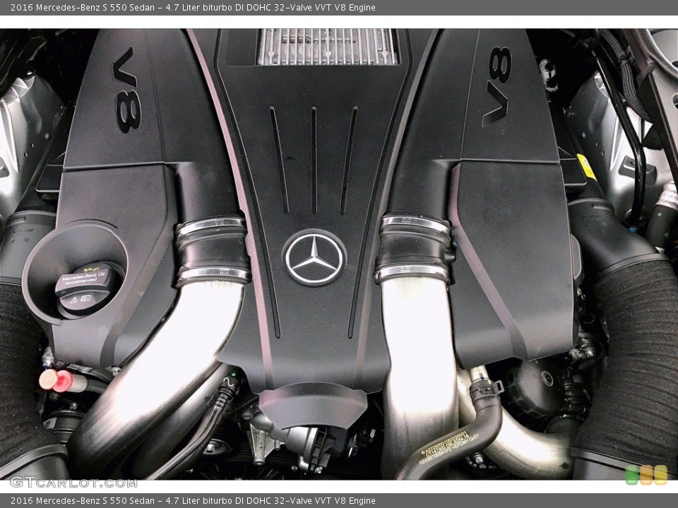 4.7 Liter biturbo DI DOHC 32-Valve VVT V8 Engine for the 2016 Mercedes-Benz S #141005922