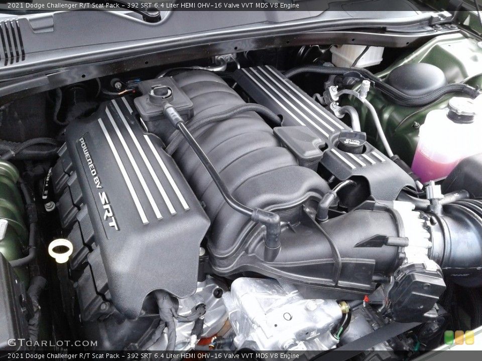 392 SRT 6.4 Liter HEMI OHV-16 Valve VVT MDS V8 Engine for the 2021 Dodge Challenger #141016551