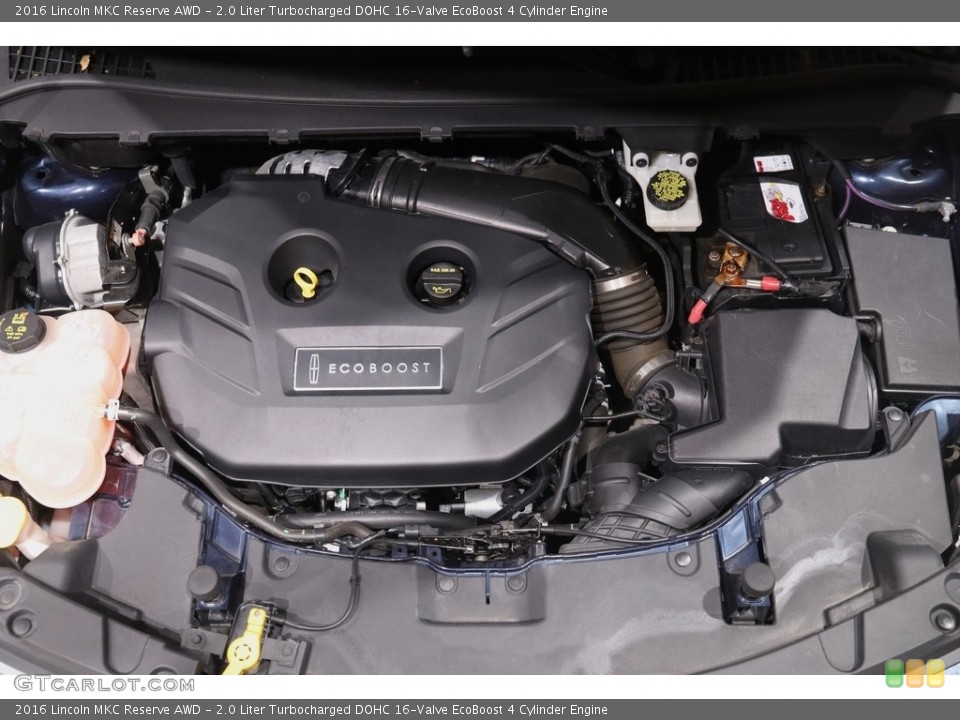 2.0 Liter Turbocharged DOHC 16-Valve EcoBoost 4 Cylinder 2016 Lincoln MKC Engine