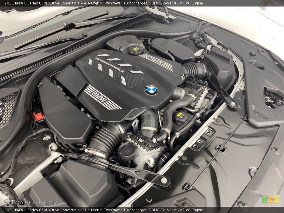 4.4 Liter M TwinPower Turbocharged DOHC 32-Valve VVT V8 Engine for the 2021 BMW 8 Series #141049440