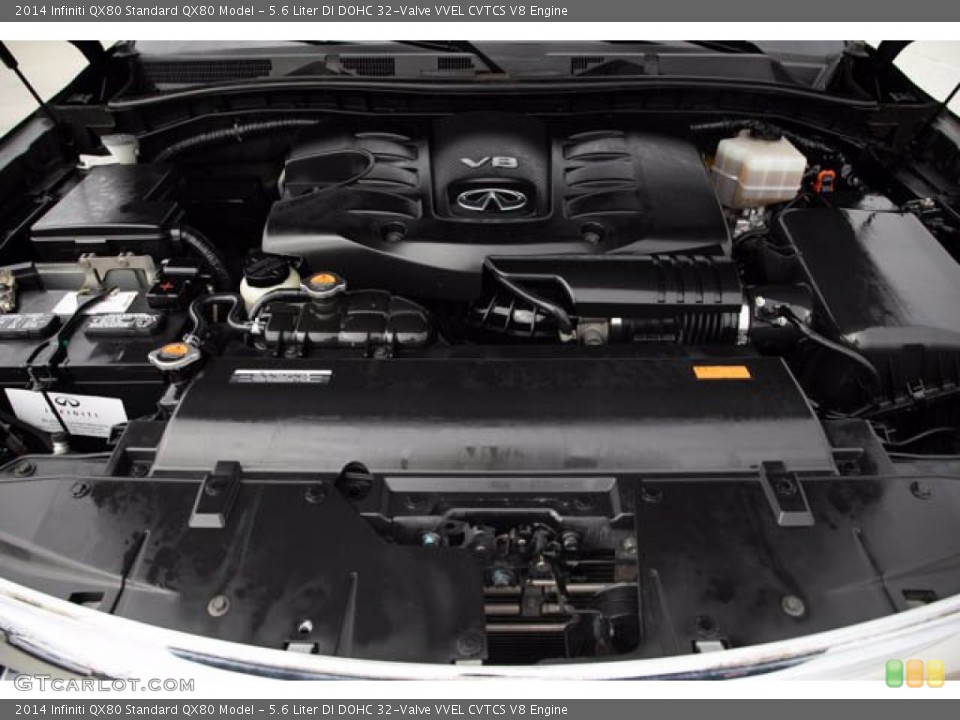 5.6 Liter DI DOHC 32-Valve VVEL CVTCS V8 Engine for the 2014 Infiniti QX80 #141074293