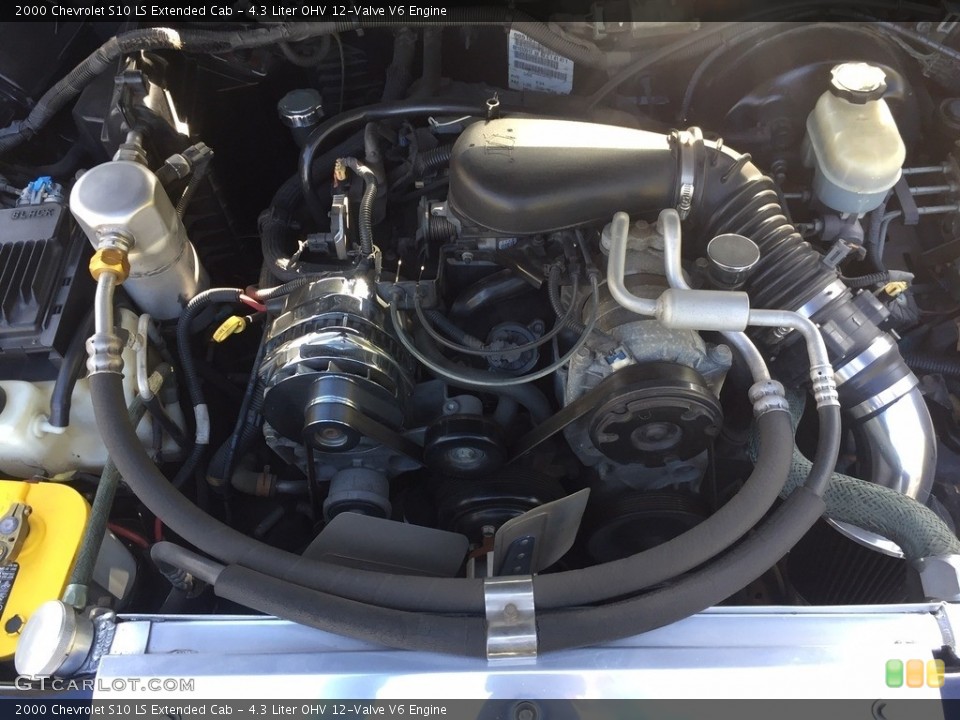 4.3 Liter OHV 12-Valve V6 Engine for the 2000 Chevrolet S10 #141096930