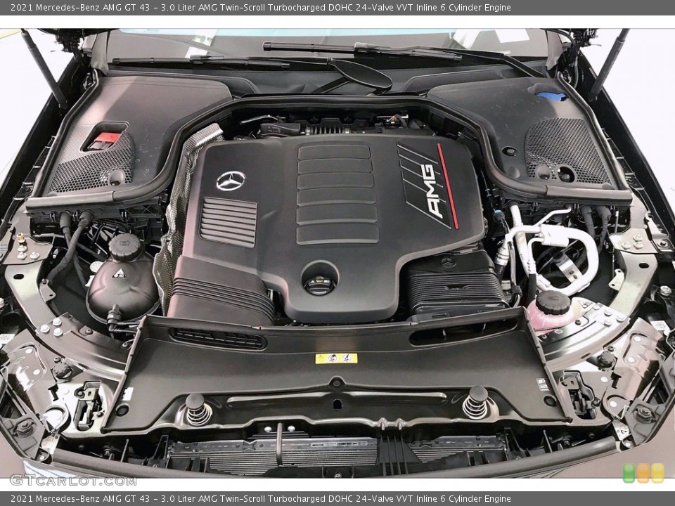 3.0 Liter AMG Twin-Scroll Turbocharged DOHC 24-Valve VVT Inline 6 Cylinder Engine for the 2021 Mercedes-Benz AMG GT #141099624