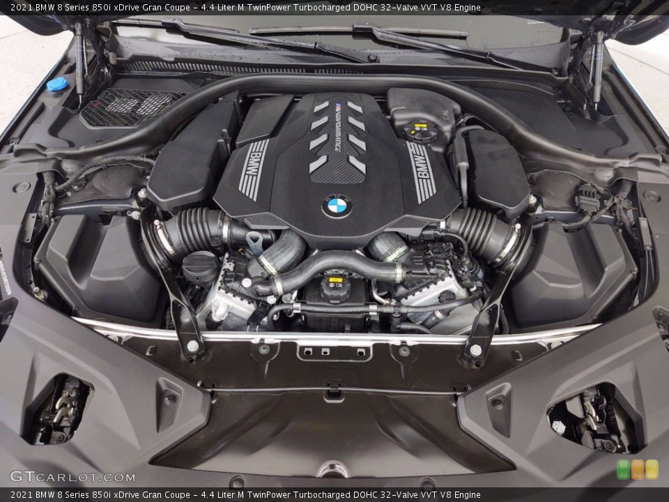 4.4 Liter M TwinPower Turbocharged DOHC 32-Valve VVT V8 Engine for the 2021 BMW 8 Series #141103761