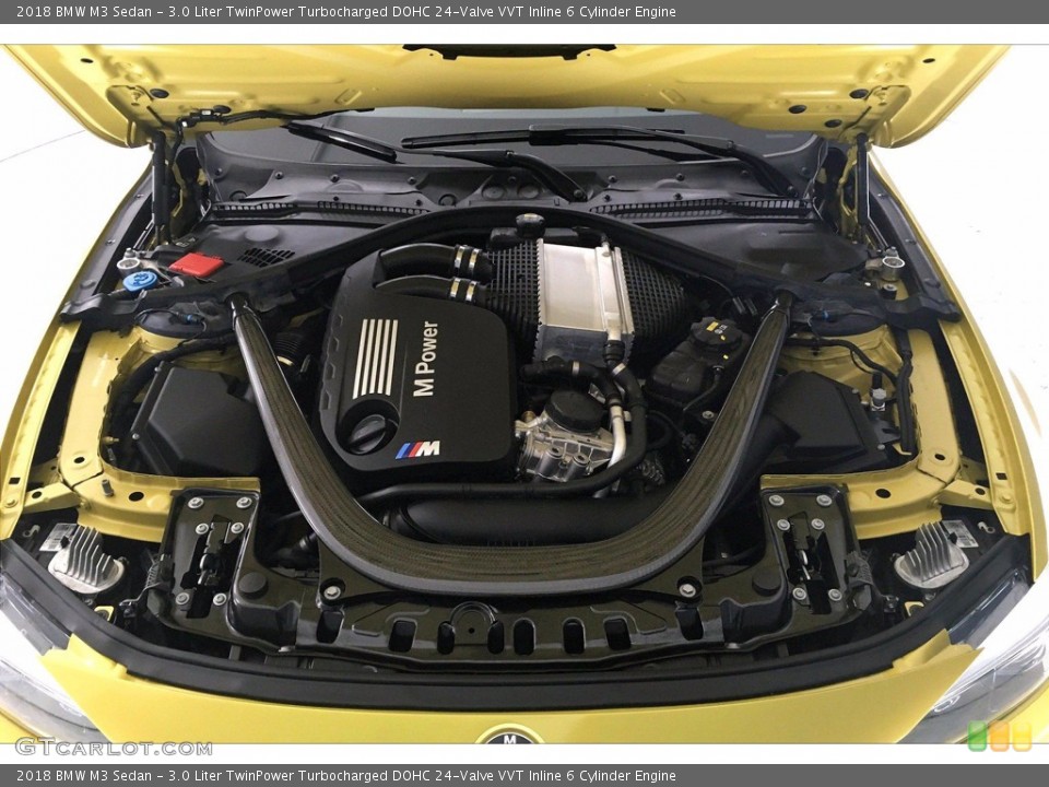3.0 Liter TwinPower Turbocharged DOHC 24-Valve VVT Inline 6 Cylinder Engine for the 2018 BMW M3 #141121357