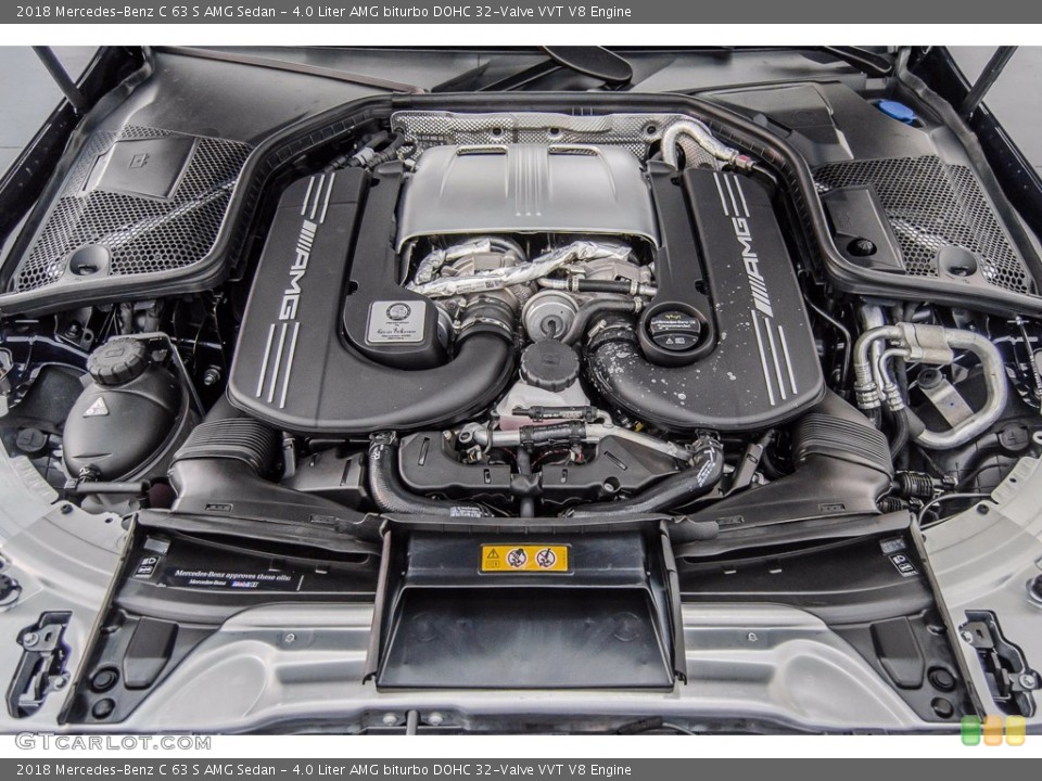 4.0 Liter AMG biturbo DOHC 32-Valve VVT V8 Engine for the 2018 Mercedes-Benz C #141129269