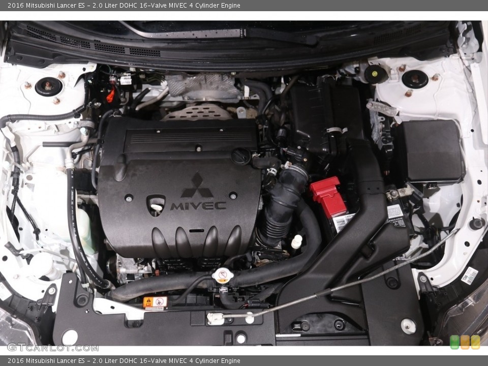 2.0 Liter DOHC 16-Valve MIVEC 4 Cylinder 2016 Mitsubishi Lancer Engine