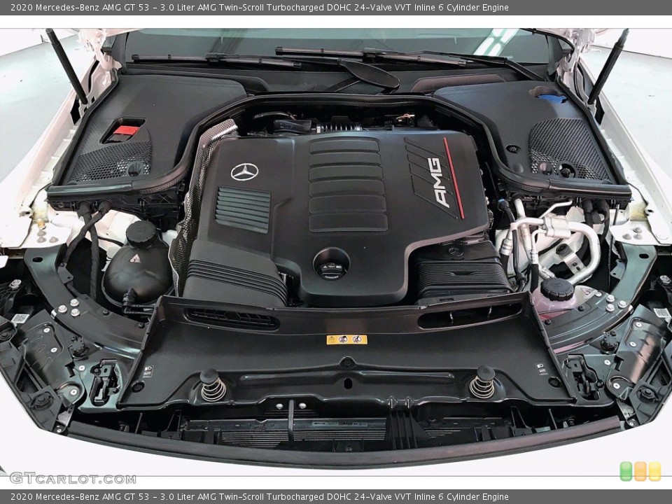 3.0 Liter AMG Twin-Scroll Turbocharged DOHC 24-Valve VVT Inline 6 Cylinder Engine for the 2020 Mercedes-Benz AMG GT #141151256