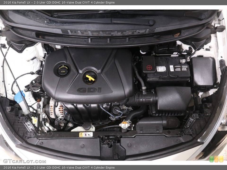 2.0 Liter GDI DOHC 16-Valve Dual CVVT 4 Cylinder 2016 Kia Forte5 Engine