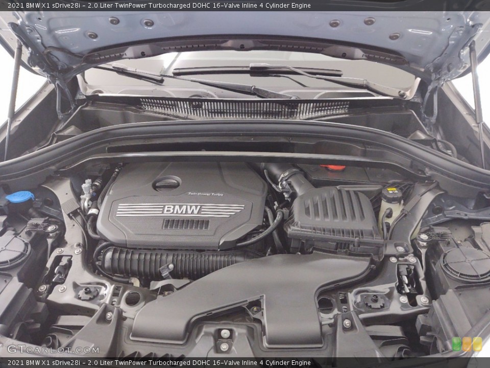 2.0 Liter TwinPower Turbocharged DOHC 16-Valve Inline 4 Cylinder Engine for the 2021 BMW X1 #141219532