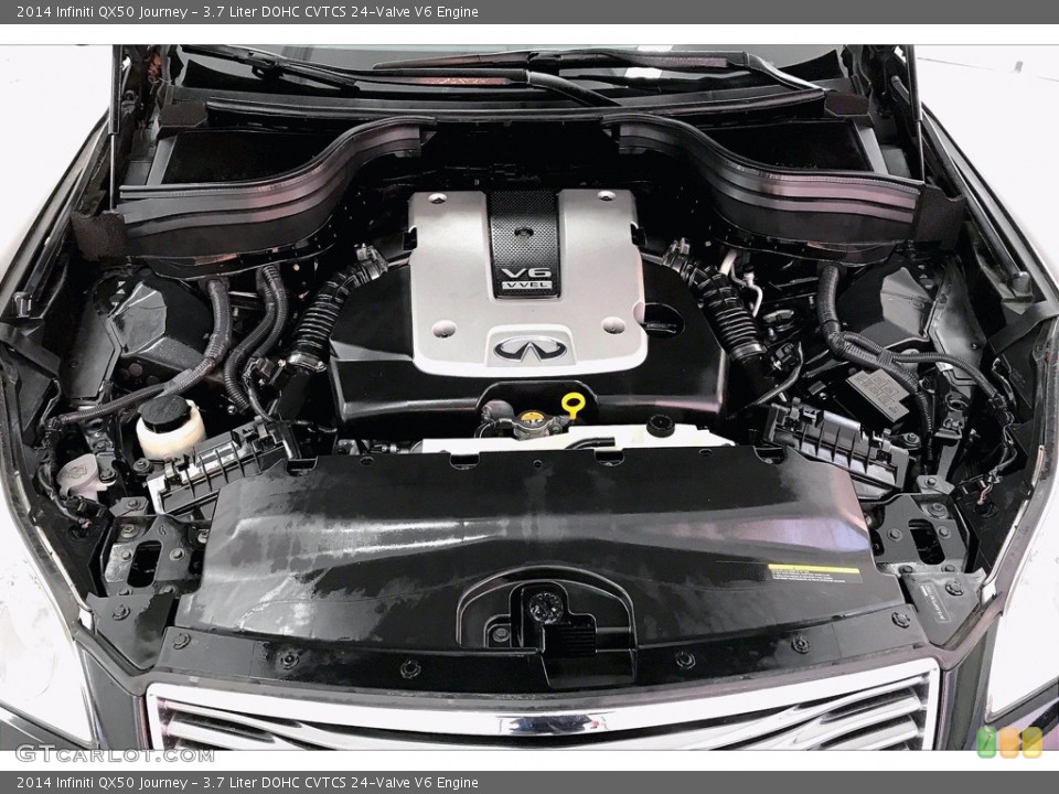 3.7 Liter DOHC CVTCS 24-Valve V6 2014 Infiniti QX50 Engine