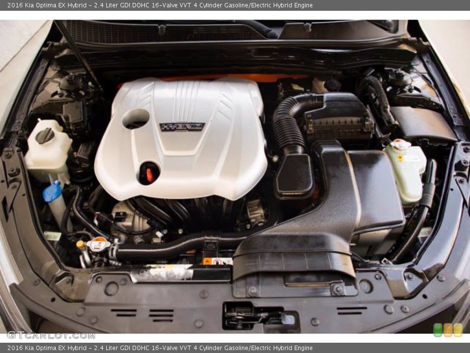 2.4 Liter GDI DOHC 16-Valve VVT 4 Cylinder Gasoline/Electric Hybrid Engine for the 2016 Kia Optima #141227479