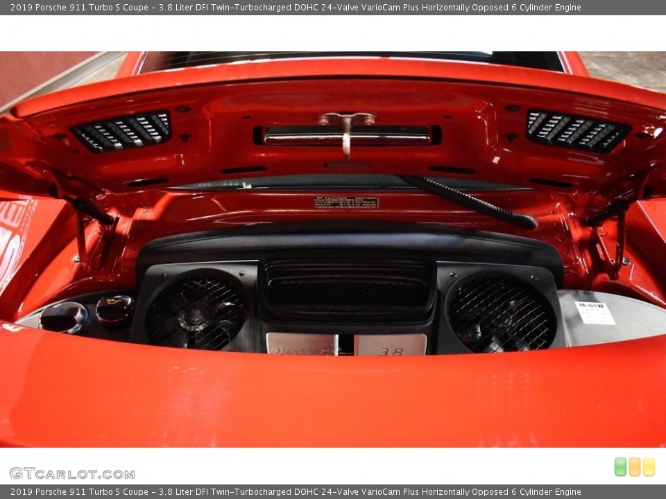 3.8 Liter DFI Twin-Turbocharged DOHC 24-Valve VarioCam Plus Horizontally Opposed 6 Cylinder Engine for the 2019 Porsche 911 #141233934