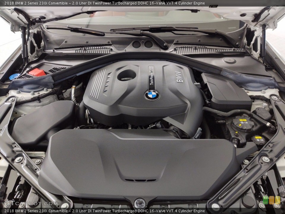 2.0 Liter DI TwinPower Turbocharged DOHC 16-Valve VVT 4 Cylinder 2018 BMW 2 Series Engine