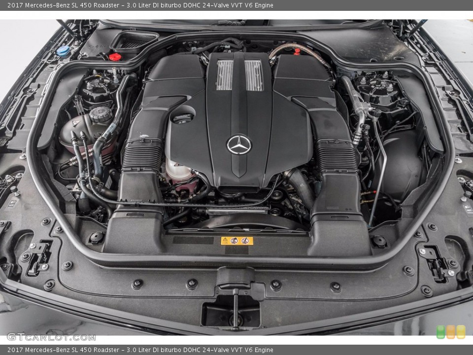 3.0 Liter DI biturbo DOHC 24-Valve VVT V6 Engine for the 2017 Mercedes-Benz SL #141265324