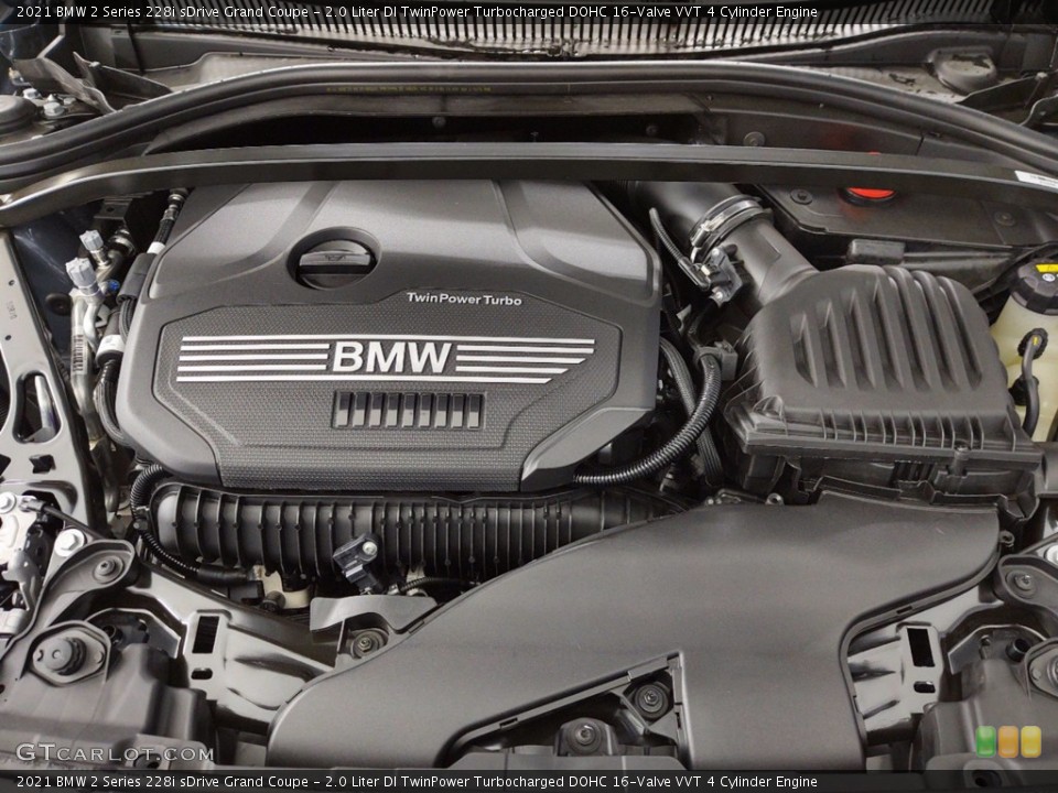 2.0 Liter DI TwinPower Turbocharged DOHC 16-Valve VVT 4 Cylinder 2021 BMW 2 Series Engine