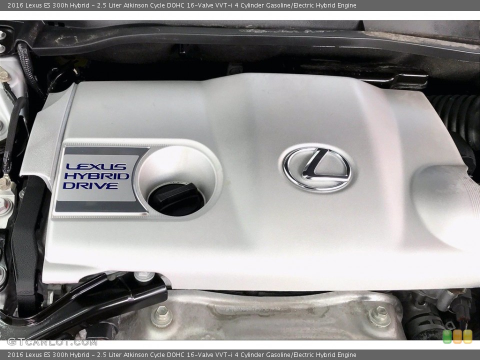 2.5 Liter Atkinson Cycle DOHC 16-Valve VVT-i 4 Cylinder Gasoline/Electric Hybrid Engine for the 2016 Lexus ES #141266602
