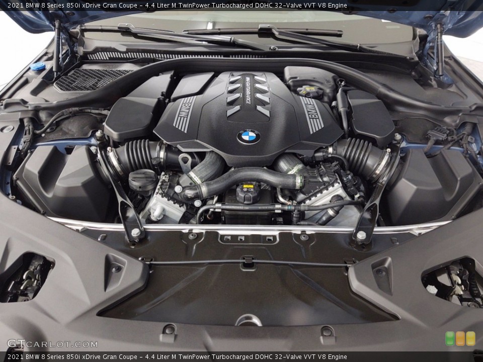4.4 Liter M TwinPower Turbocharged DOHC 32-Valve VVT V8 Engine for the 2021 BMW 8 Series #141291202