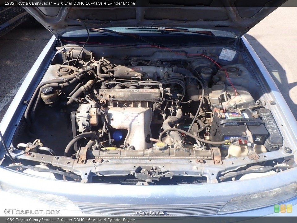 2.0 Liter DOHC 16-Valve 4 Cylinder Engine for the 1989 Toyota Camry #141312870