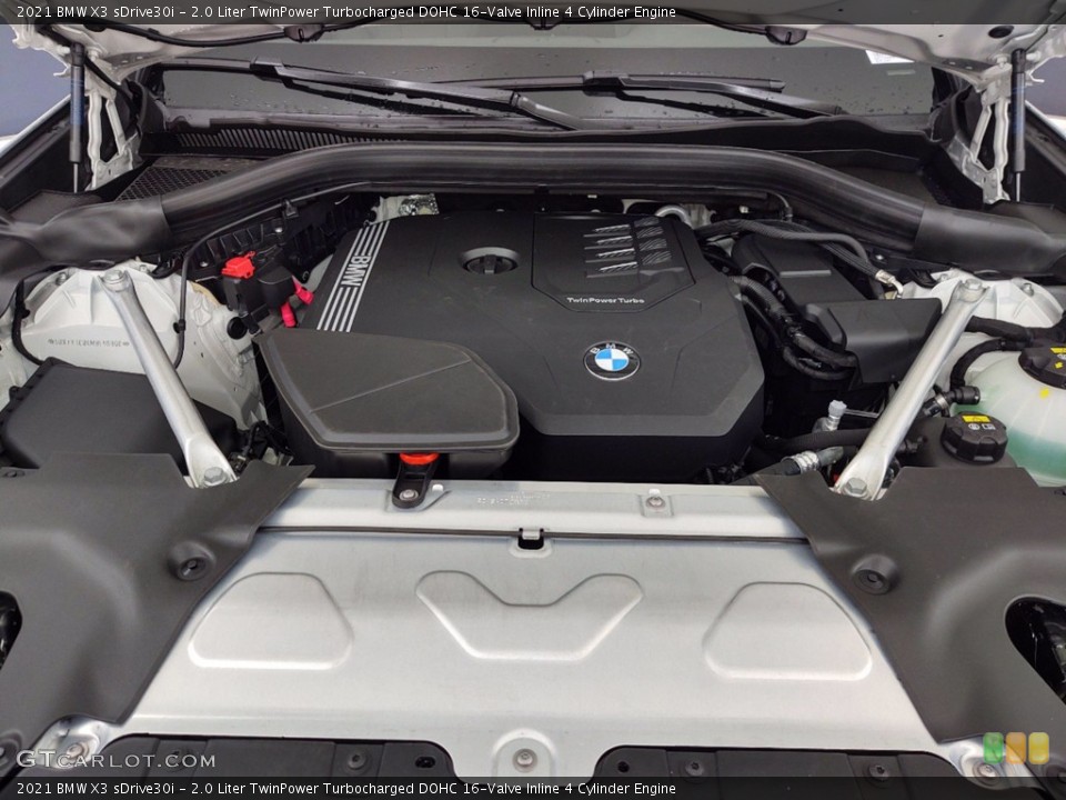 2.0 Liter TwinPower Turbocharged DOHC 16-Valve Inline 4 Cylinder Engine for the 2021 BMW X3 #141348796