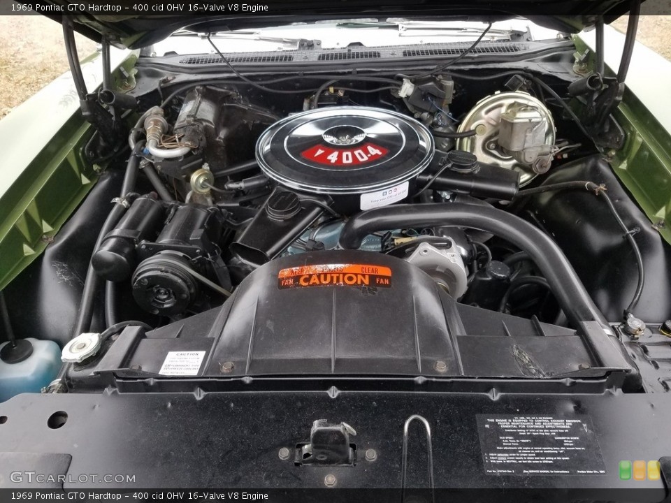 400 cid OHV 16-Valve V8 Engine for the 1969 Pontiac GTO #141349572