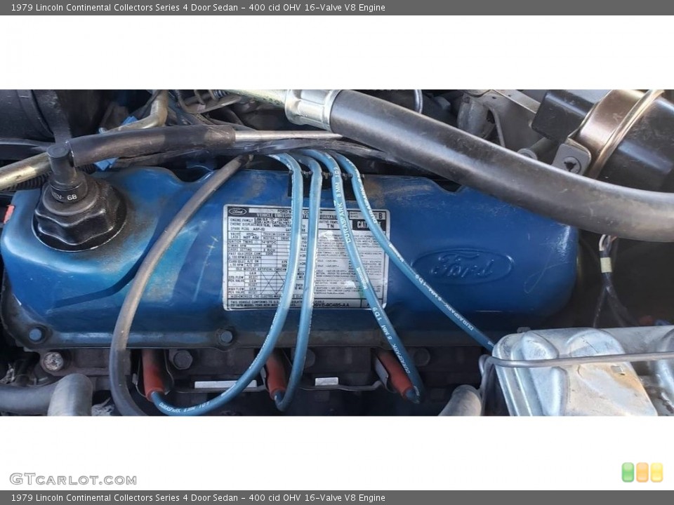 400 cid OHV 16-Valve V8 Engine for the 1979 Lincoln Continental #141361854