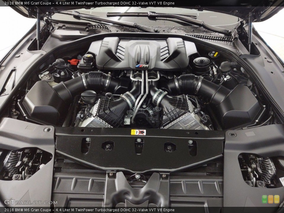 4.4 Liter M TwinPower Turbocharged DOHC 32-Valve VVT V8 Engine for the 2018 BMW M6 #141382290