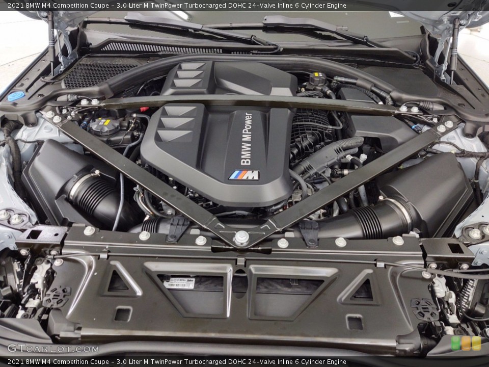 3.0 Liter M TwinPower Turbocharged DOHC 24-Valve Inline 6 Cylinder Engine for the 2021 BMW M4 #141404505