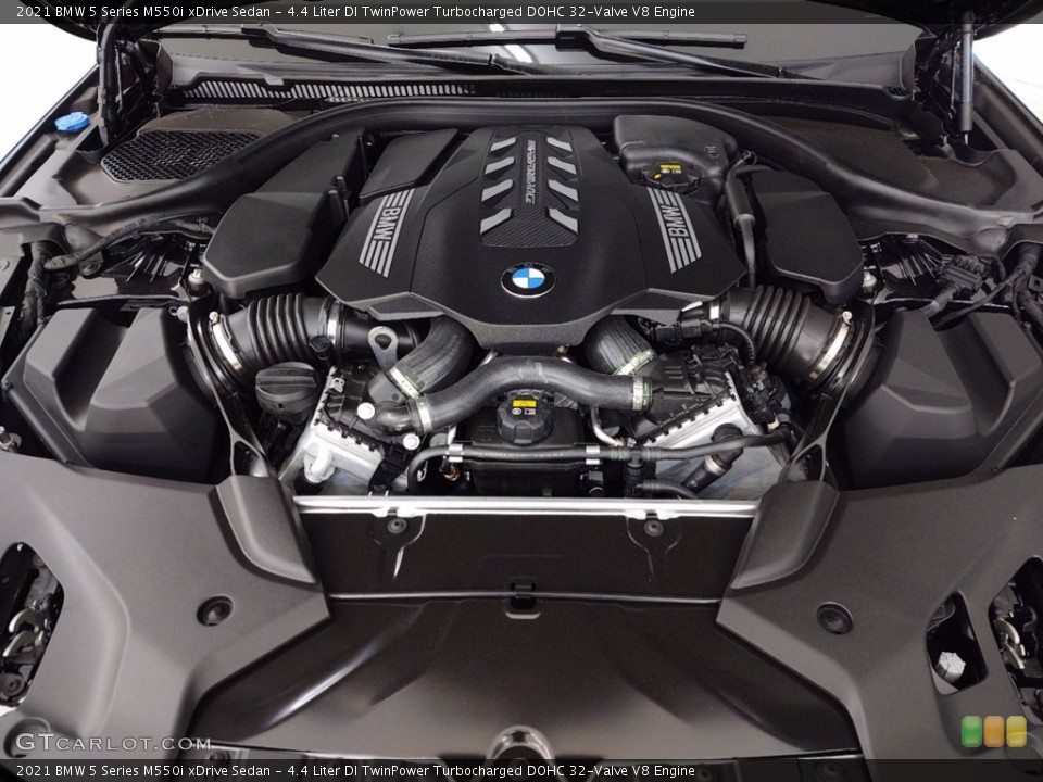 4.4 Liter DI TwinPower Turbocharged DOHC 32-Valve V8 Engine for the 2021 BMW 5 Series #141417596