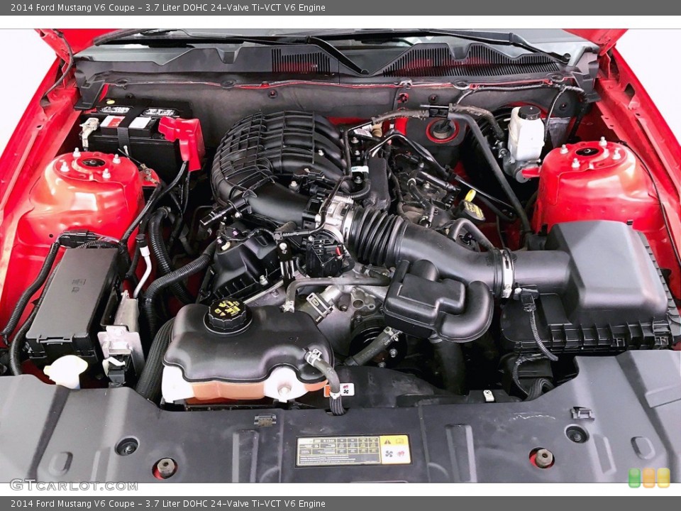 3.7 Liter DOHC 24-Valve Ti-VCT V6 Engine for the 2014 Ford Mustang #141423567