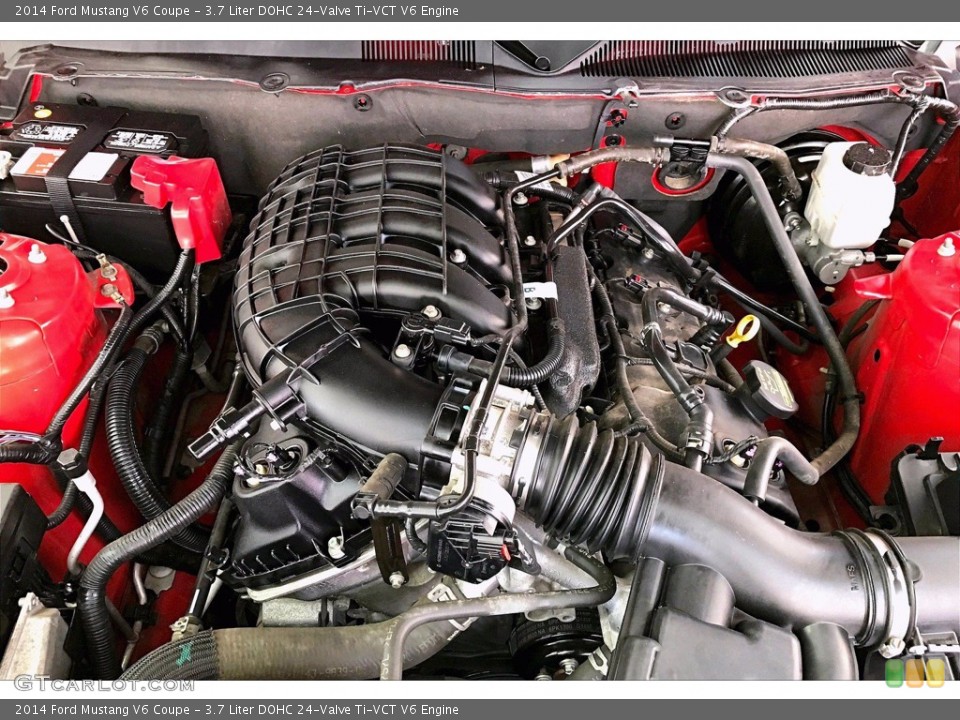 3.7 Liter DOHC 24-Valve Ti-VCT V6 Engine for the 2014 Ford Mustang #141423890