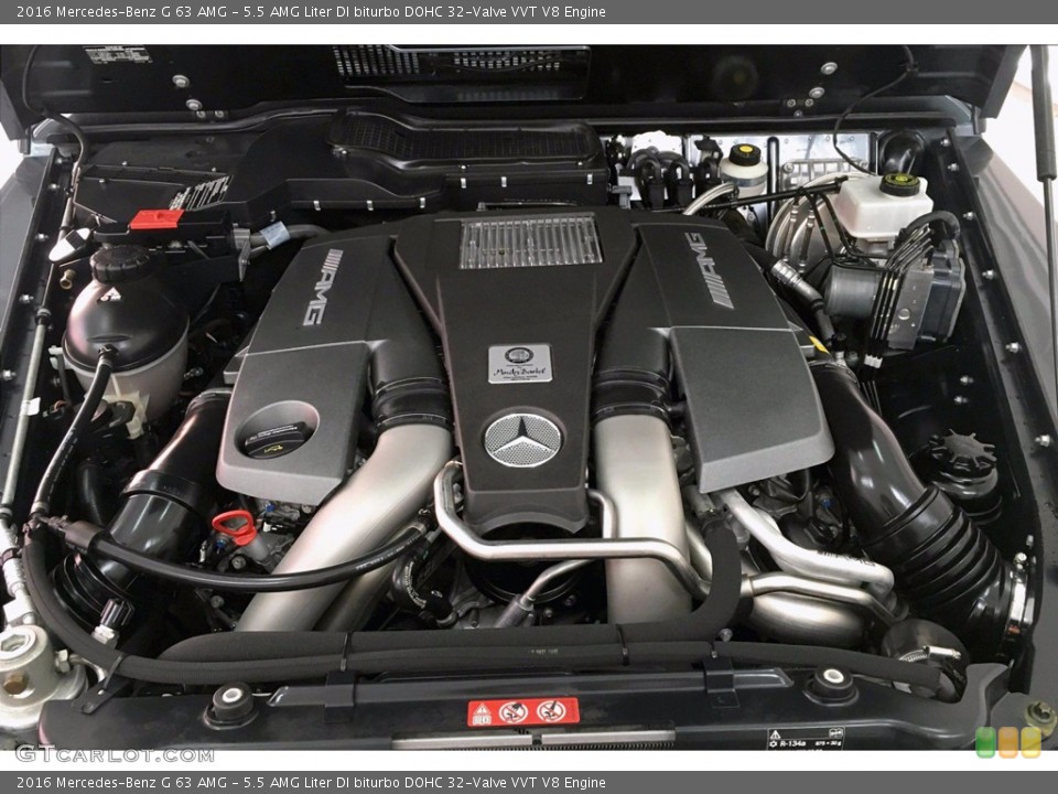 5.5 AMG Liter DI biturbo DOHC 32-Valve VVT V8 Engine for the 2016 Mercedes-Benz G #141425760