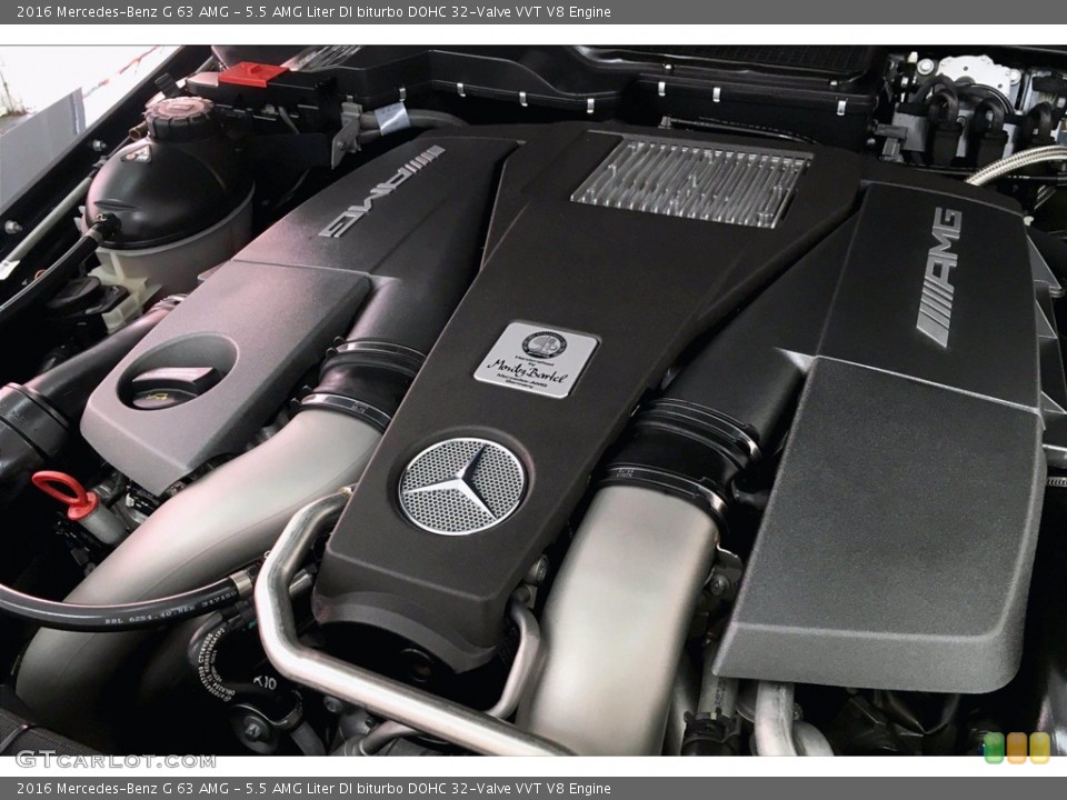 5.5 AMG Liter DI biturbo DOHC 32-Valve VVT V8 Engine for the 2016 Mercedes-Benz G #141425826