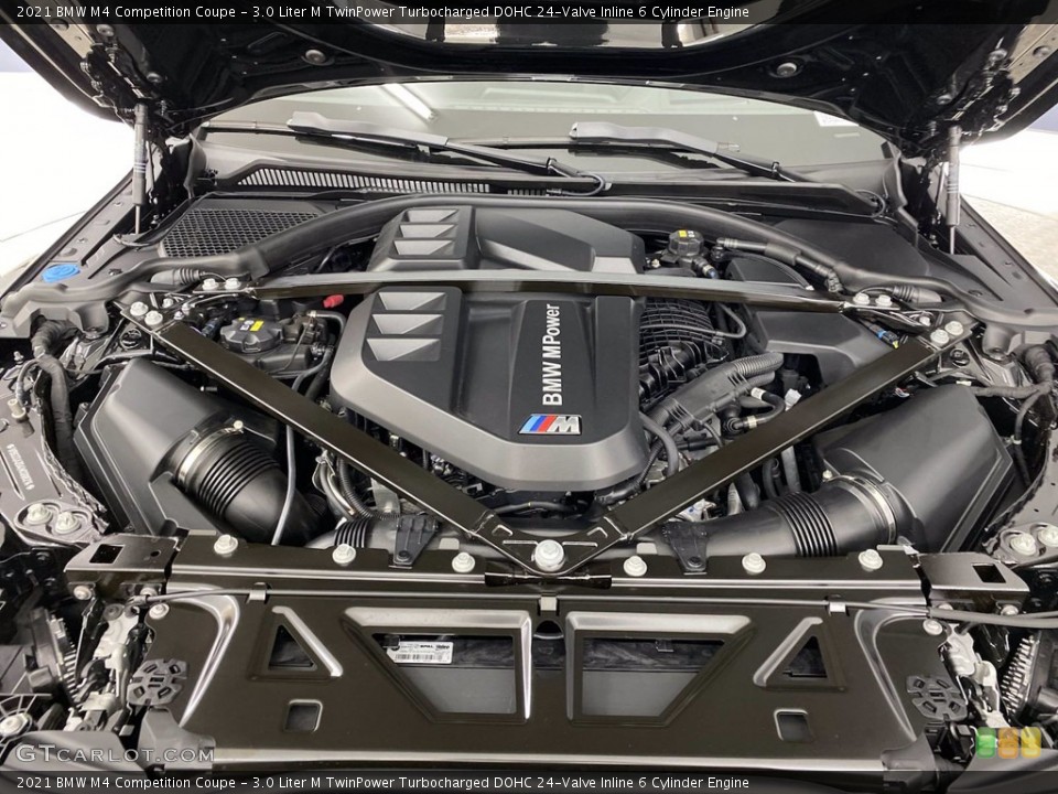 3.0 Liter M TwinPower Turbocharged DOHC 24-Valve Inline 6 Cylinder Engine for the 2021 BMW M4 #141445524