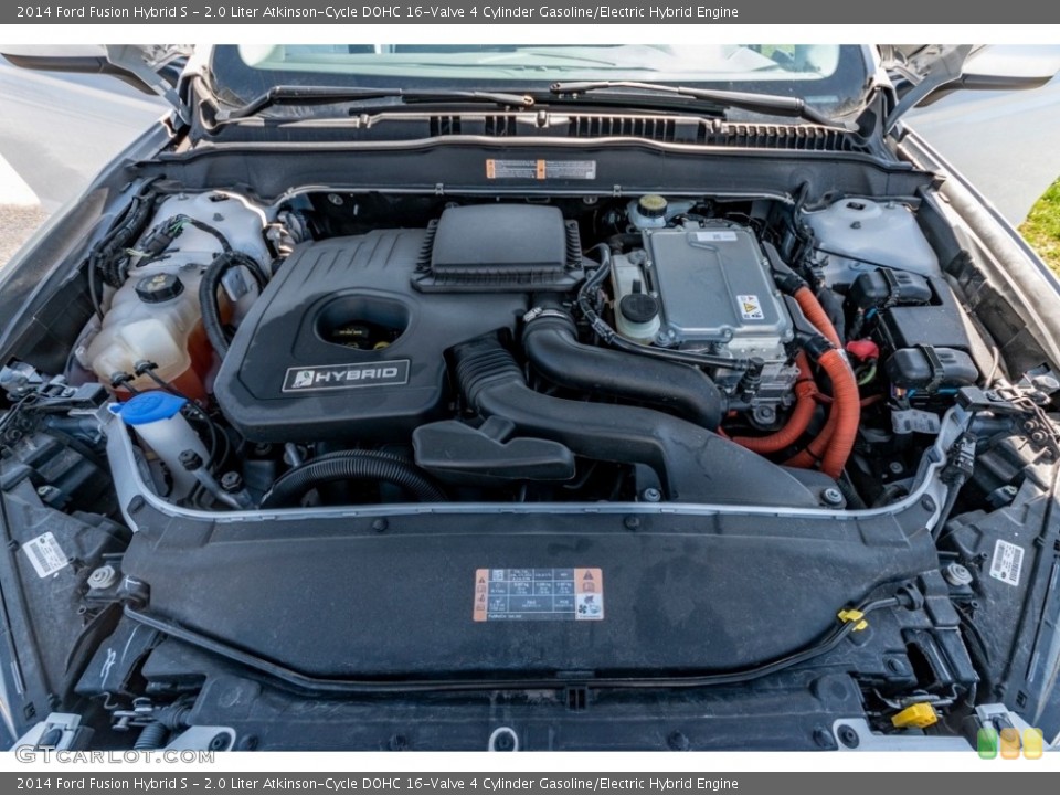 2.0 Liter Atkinson-Cycle DOHC 16-Valve 4 Cylinder Gasoline/Electric Hybrid Engine for the 2014 Ford Fusion #141450457