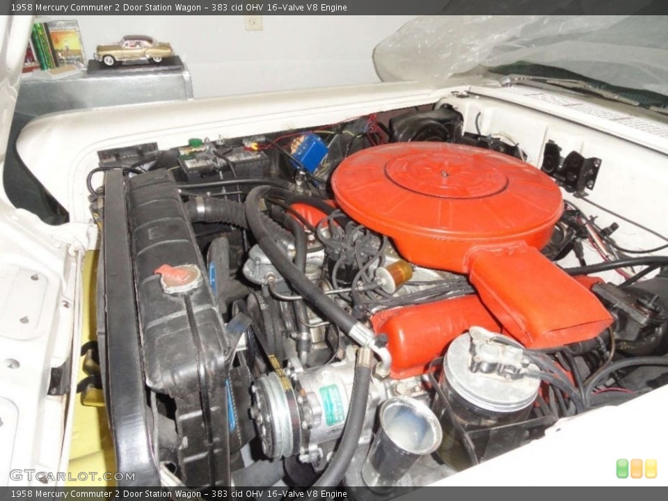 383 cid OHV 16-Valve V8 Engine for the 1958 Mercury Commuter #141465278