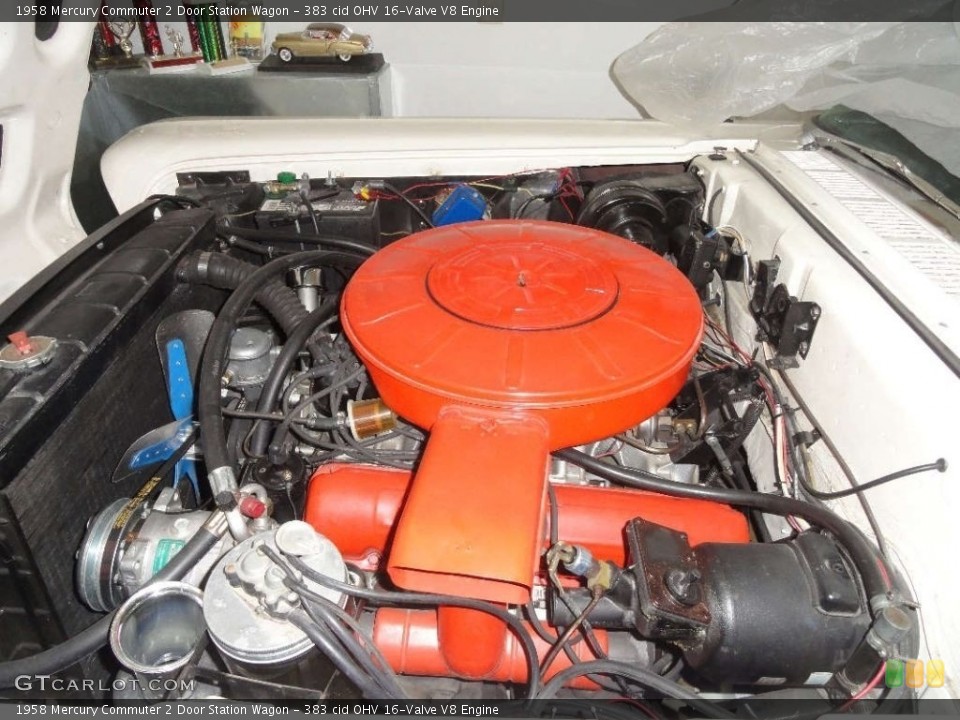 383 cid OHV 16-Valve V8 Engine for the 1958 Mercury Commuter #141465304