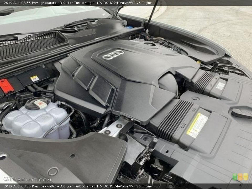 3.0 Liter Turbocharged TFSI DOHC 24-Valve VVT V6 2019 Audi Q8 Engine