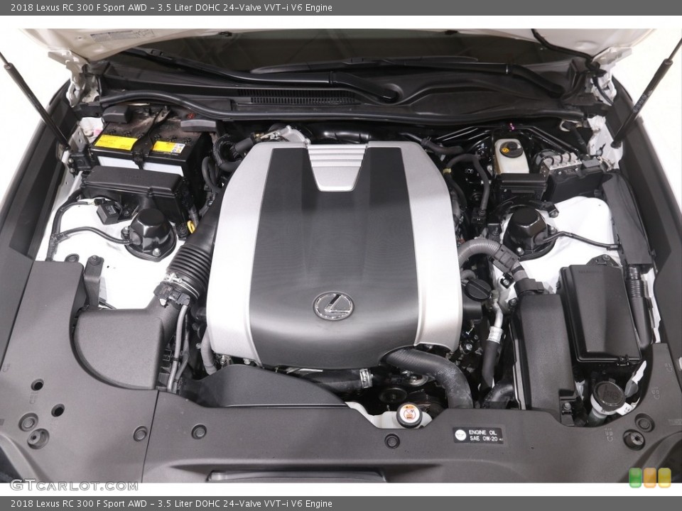 3.5 Liter DOHC 24-Valve VVT-i V6 2018 Lexus RC Engine