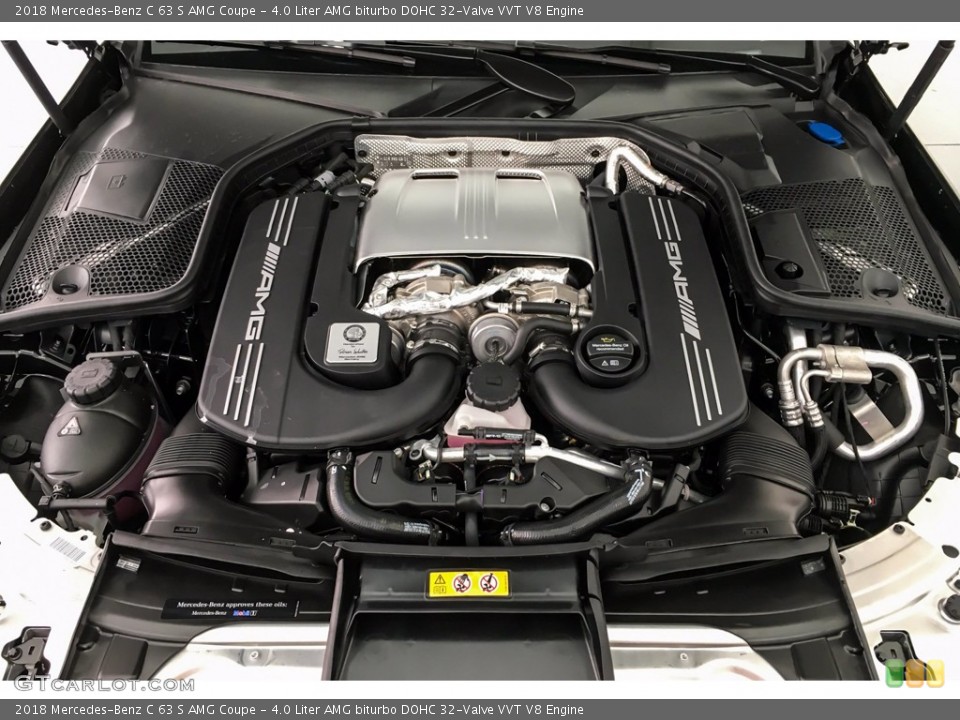 4.0 Liter AMG biturbo DOHC 32-Valve VVT V8 Engine for the 2018 Mercedes-Benz C #141470081