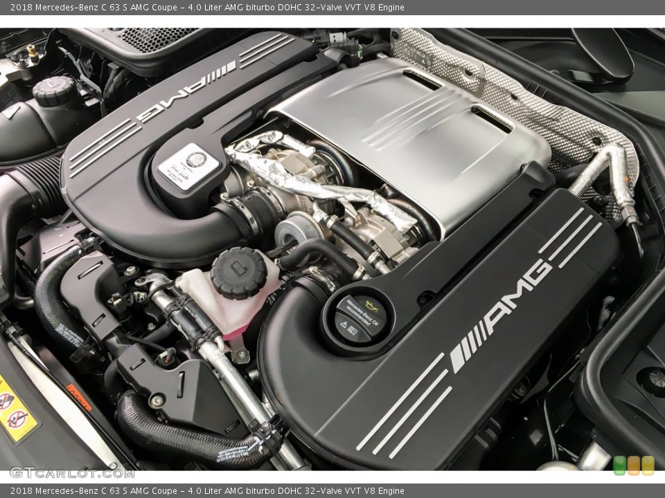 4.0 Liter AMG biturbo DOHC 32-Valve VVT V8 Engine for the 2018 Mercedes-Benz C #141470567