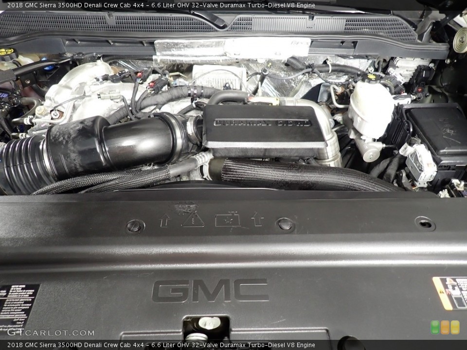 6.6 Liter OHV 32-Valve Duramax Turbo-Diesel V8 Engine for the 2018 GMC Sierra 3500HD #141490796