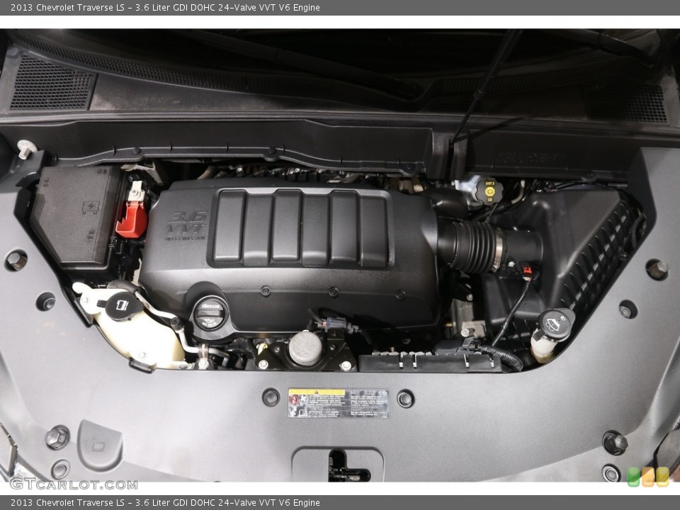 3.6 Liter GDI DOHC 24-Valve VVT V6 Engine for the 2013 Chevrolet Traverse #141525584