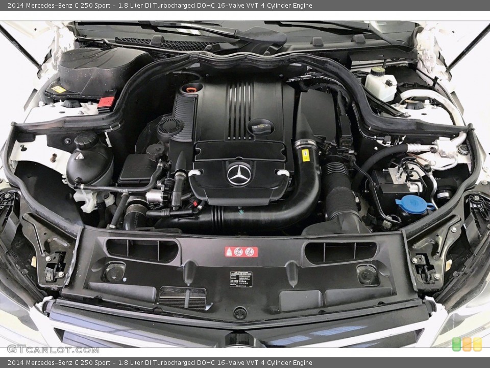 1.8 Liter DI Turbocharged DOHC 16-Valve VVT 4 Cylinder Engine for the 2014 Mercedes-Benz C #141528284