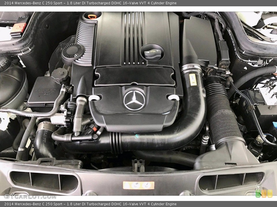 1.8 Liter DI Turbocharged DOHC 16-Valve VVT 4 Cylinder Engine for the 2014 Mercedes-Benz C #141528857