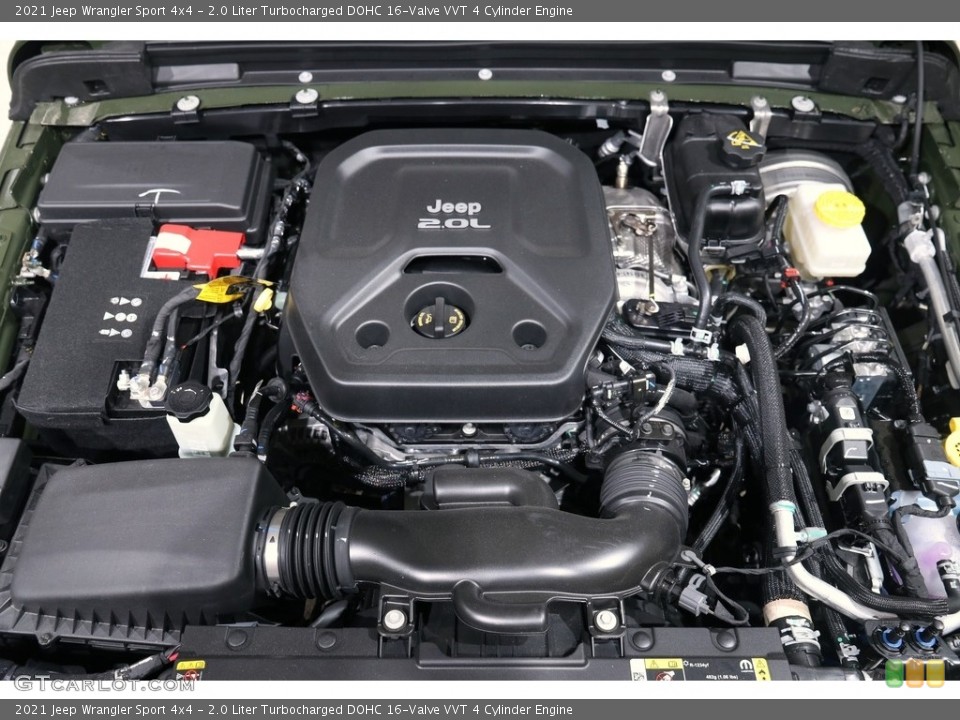 2.0 Liter Turbocharged DOHC 16-Valve VVT 4 Cylinder Engine for the 2021 Jeep Wrangler #141555035