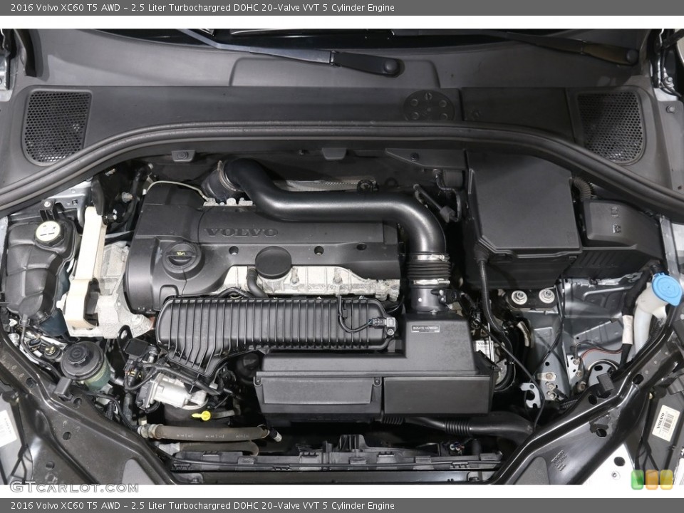 2.5 Liter Turbochargred DOHC 20-Valve VVT 5 Cylinder Engine for the 2016 Volvo XC60 #141567770